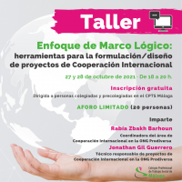Taller "Enfoque de Marco Lógico: herramientas para la formulación/diseño de proyectos de Cooperación Internacional"