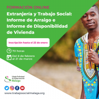 Curso "Extranjería y Trabajo Social: Informe de Arraigo e Informe de Disponibilidad de Vivienda"