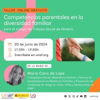 Taller Online Gratuito “Competencias parentales en la diversidad familiar”