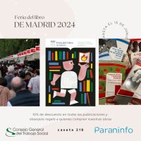 Las Publicaciones del Consejo General del Trabajo Social en la Feria del Libro de Madrid