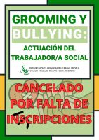 GROOMING Y BULLYING: ACTUACIÓN DEL / DE LA TRABAJADOR/A SOCIAL