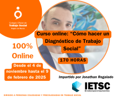 Curso online: “Cómo hacer un Diagnóstico de Trabajo Social” 