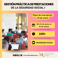 Curso online "Gestión Práctica de Prestaciones de la Seguridad Social I"