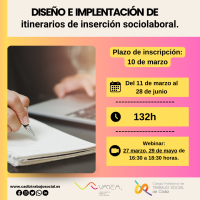 Curso Online "Diseño e Implementación de Itinerarios de Inserción Sociolaboral 