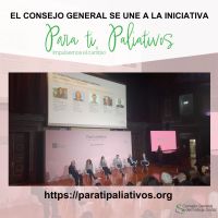 El Consejo General se une a la iniciativa “Para ti, Paliativos”