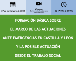 El Consejo de Trabajo Social de CyL abordará las actuaciones ante emergencias en un nuevo curso