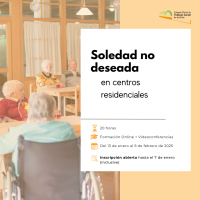 Soledad no deseada en centros residenciales