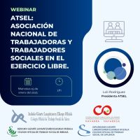  WEBINARRA - ATSEL: JARDUN LIBREKO GIZARTE LANGILEEN ELKARTE NAZIONALA // WEBINAR - ATSEL: ASOCIACIÓN NACIONAL DE TRABAJADORAS Y TRABAJADORES SOCIALES EN EL EJERCICIO LIBRE